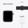 Apple Watch SE (GPS + Cellular, 40mm) - Space Grey Aluminium Case with Midnight Sport Band - Regular - Image 5