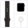 New Apple Watch Series 6 (GPS + Cellular, 40mm) - Graphite Stainless Steel Case with Black Sport Band - Image 6