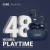 Newly Launched truke BUDS PRO Hybrid Active Noise Cancelling-ANC Wireless Earbuds with Transparency Mode, 12.4mm Big Titanium Speaker, 48 Hours Playtime, USB-C Fast Charge, AAC Codec, 50ms Low Latency - Image 5