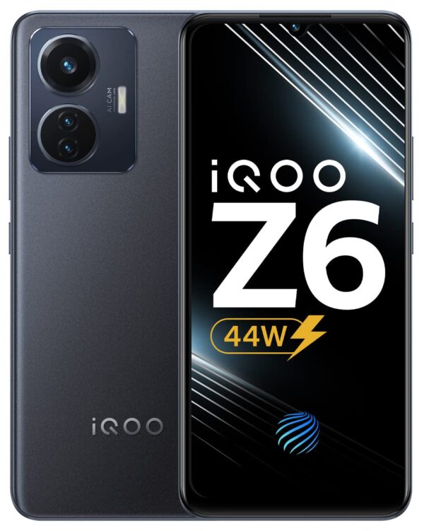 iQOO Z6 44W (Raven Black, 6GB RAM, 128GB Storage)