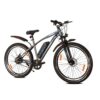 LEADER E-Power L6 27.5T Electric Cycle with Front Suspension & Dual DISC Brake - Grey/Black. Ideal for 12 + Years - Image 7