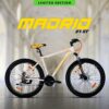 NINETY ONE Limited Edition - Madrid 27.5T 21 Speed Shimano ACERA Gears Alloy Bike with Dual Disc Brake Hybrid Bike (White and Yellow, 12+ Years, 27.5 x 2.1, 18.5 Inches Frame) for Men - Image 5