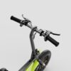 UBOARD Space Bike - Electric Foldable Lightweight Aluminum Frame, Adjustable Seat, LED Lights, 250W Motor, 36V Battery, Up to 40km Range, Disc Brakes, Air Rear Suspension, Smart LCD Display (Yellow) - Image 2